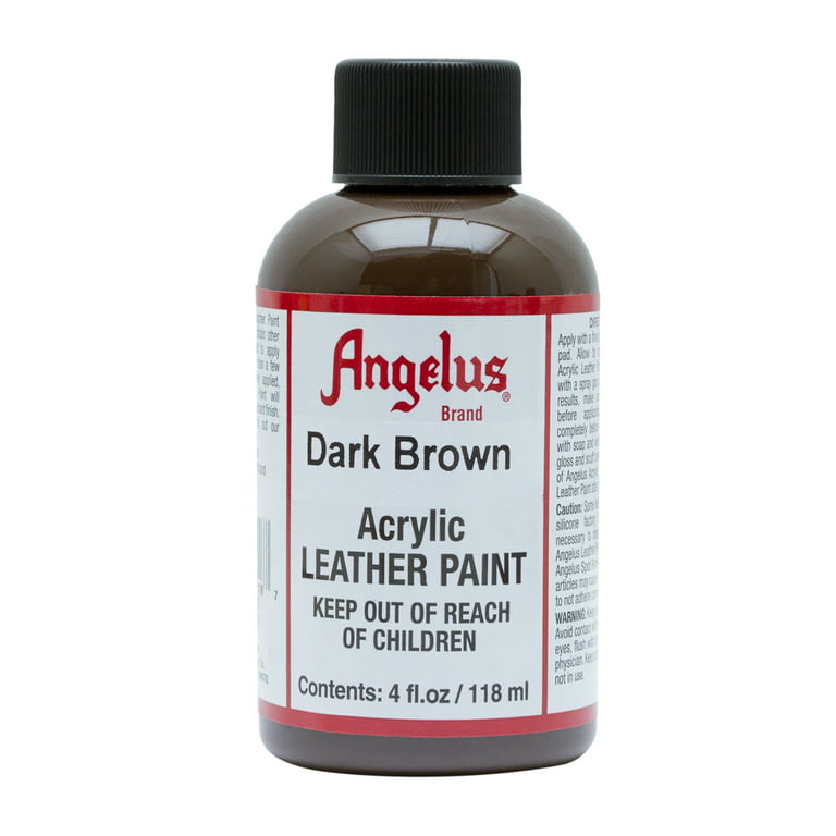 Angelus® Acrylic Leather Paint, 4 oz., Dark Brown 