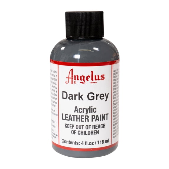 Angelus® Acrylic Leather Paint, 4 oz., Dark Grey