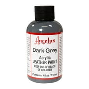 Angelus  Acrylic Leather Paint, 4 oz., Dark Grey