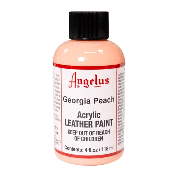 Angelus Acrylic Leather Paint, 4 oz., Georgia Peach