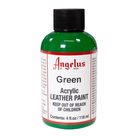 Angelus Acrylic Leather Paint, 4 oz., Green