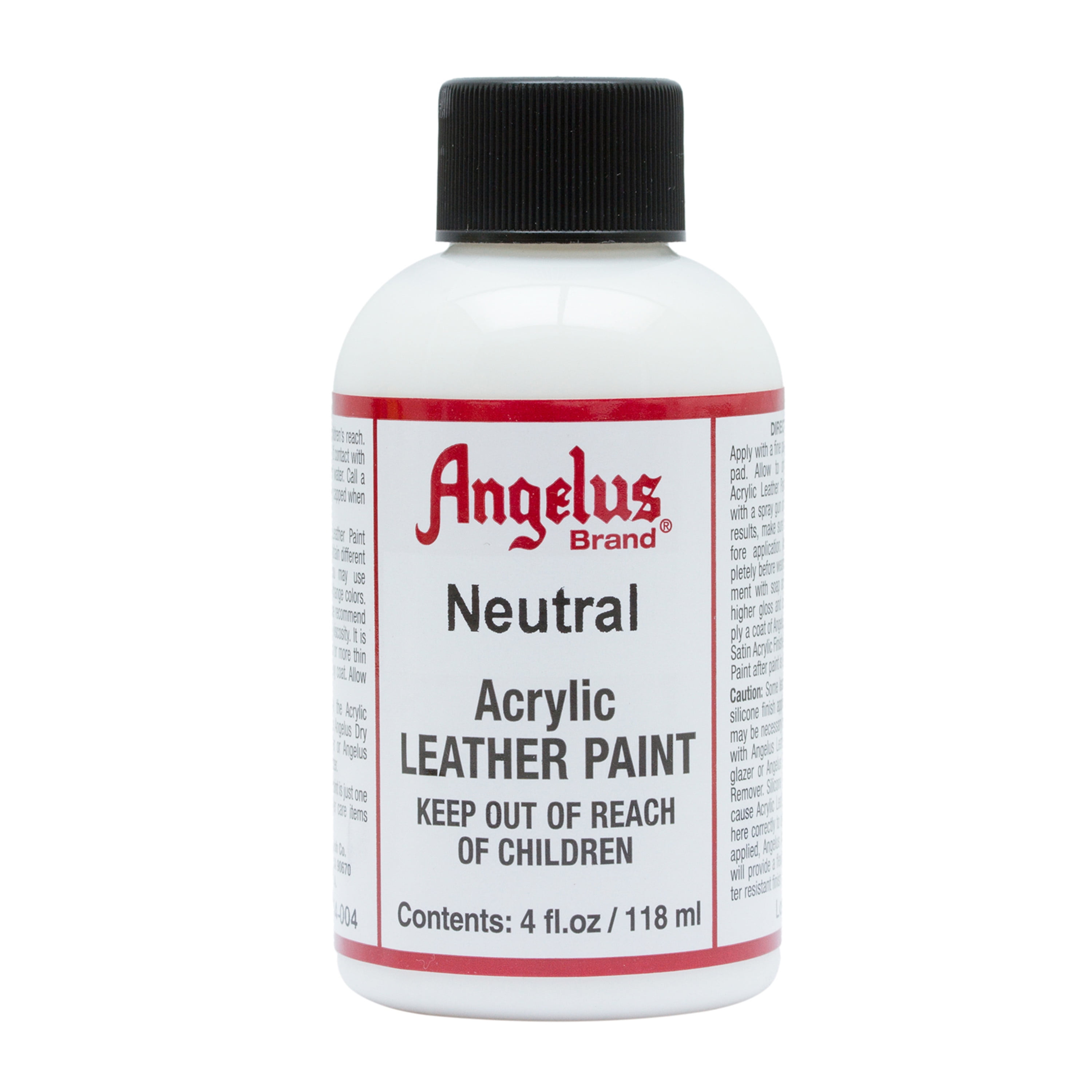 Angelus Acrylic Leather Dye/Vinyl Paint - 4 oz, Orange