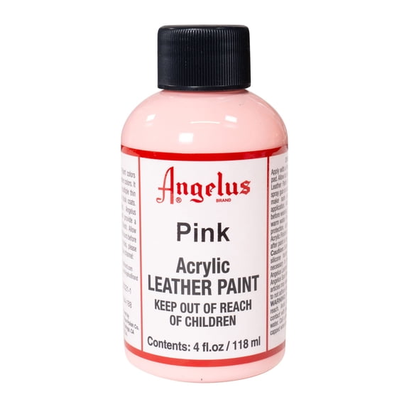Angelus Acrylic Leather Paint, 4 oz., Pink