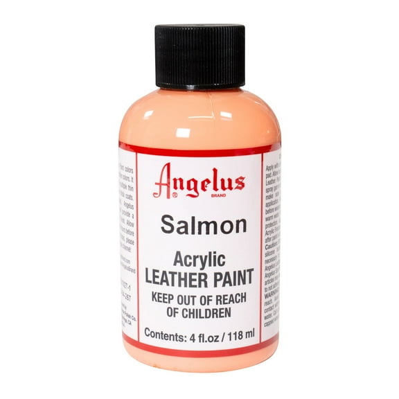 Angelus Acrylic Leather Paint, 4 oz., Salmon