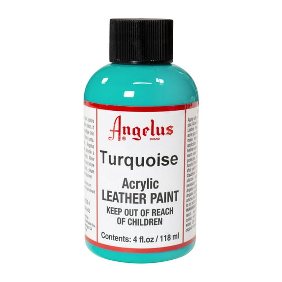 Angelus® Acrylic Leather Paint, 4 oz., Turquoise