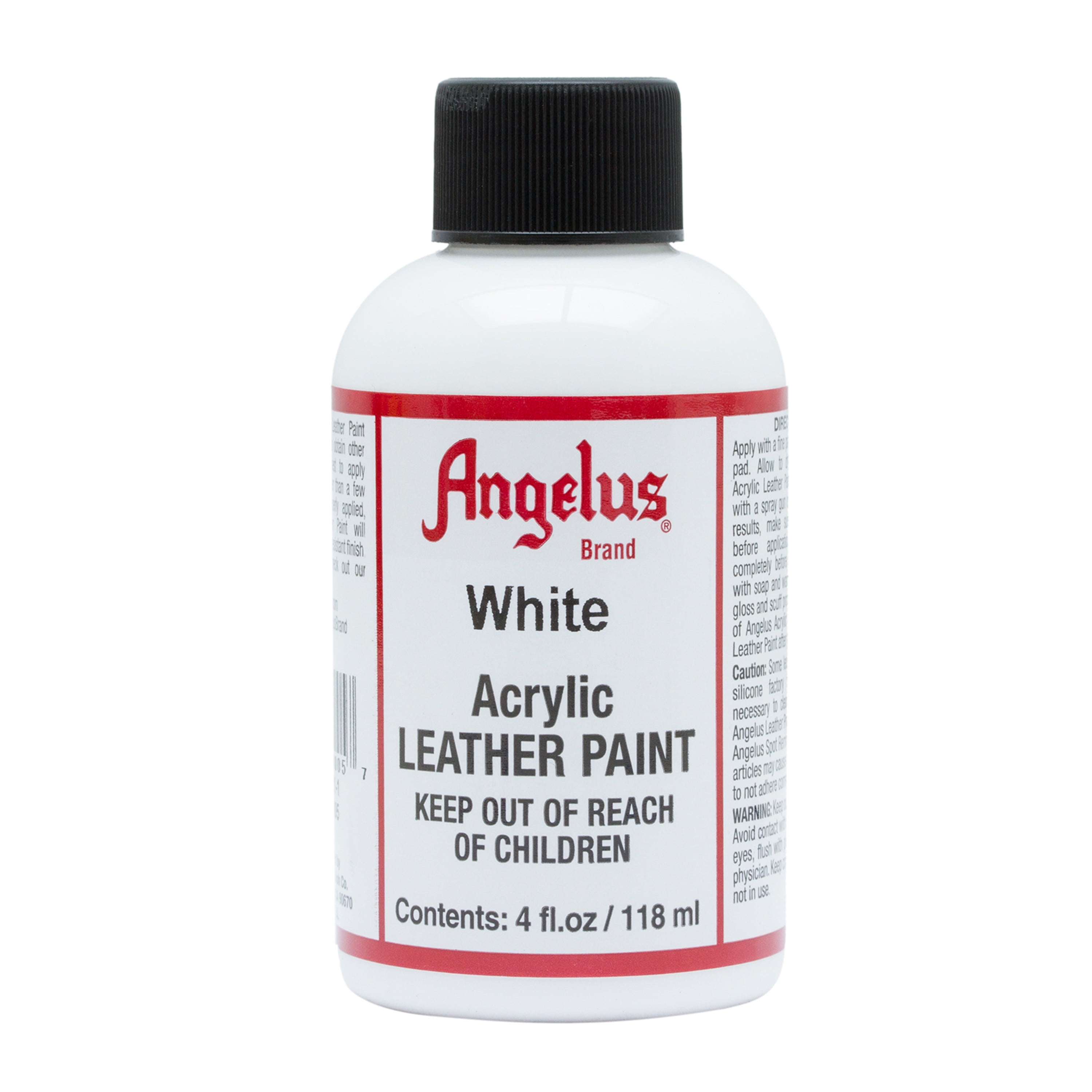  Acrylic Leather Paint 1fl oz (White) : Arts, Crafts & Sewing