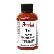 Angelus Acrylic Leather Paint 4oz Tan