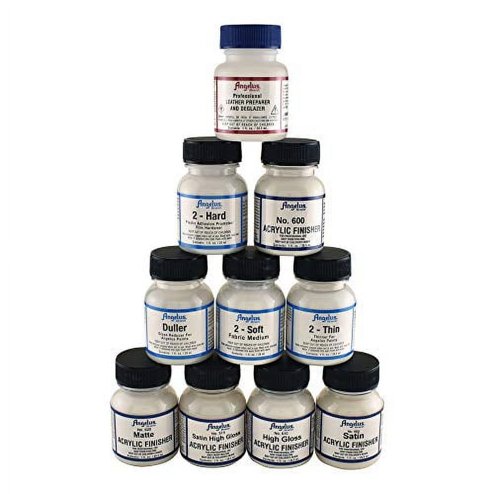 Angelus Acrylic Mediums/Finishers 1oz Set/10