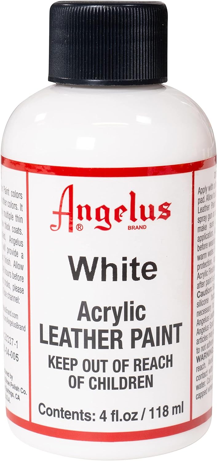 Angelus Acrylic Paint 4 oz White