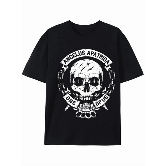 Angelus Apatrida One of Us Skull Graphic Tee