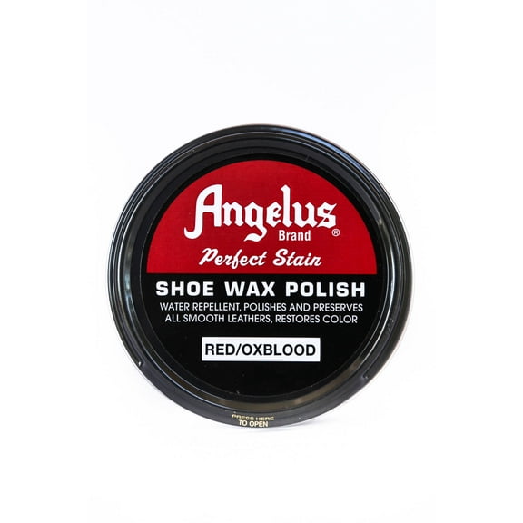 Angelus Bran Leather Shoe Carnauba Wax Polish High Gloss Army Shine 3 oz
