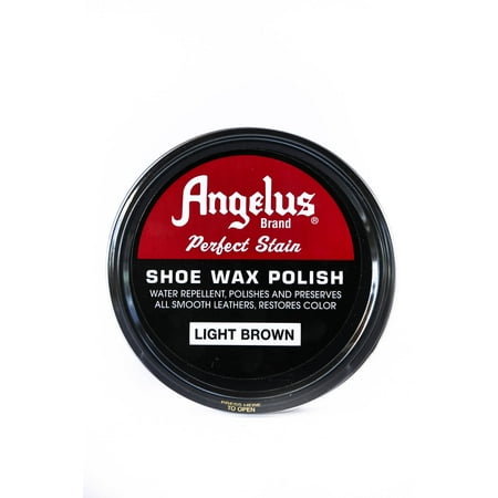 Angelus Shoe Wax Polish 3fl Oz (Color Variety) (Light Brown)