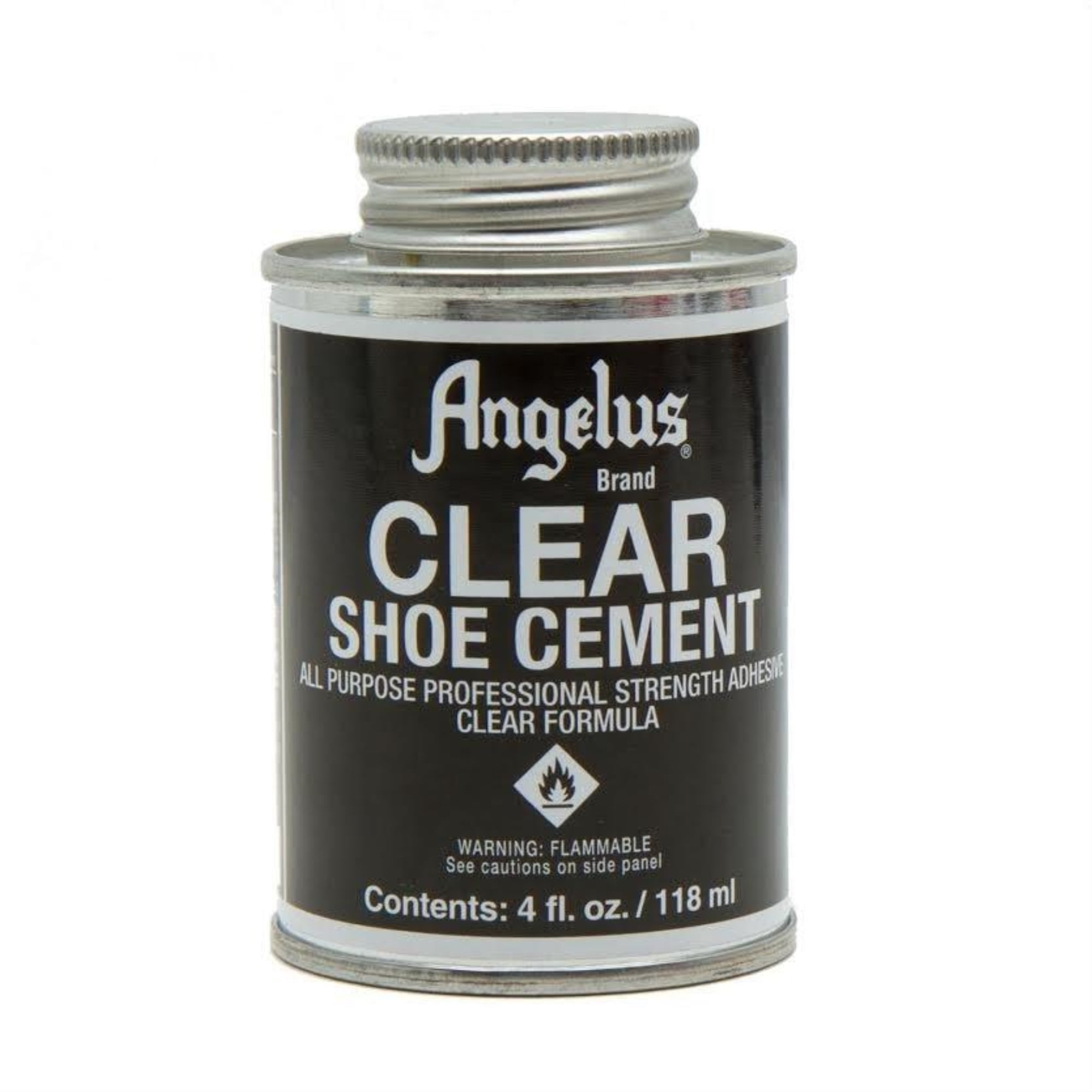 Angelus Clear Shoe Cement 4 oz. All Purpose Glue for Sneaker Repair Walmart