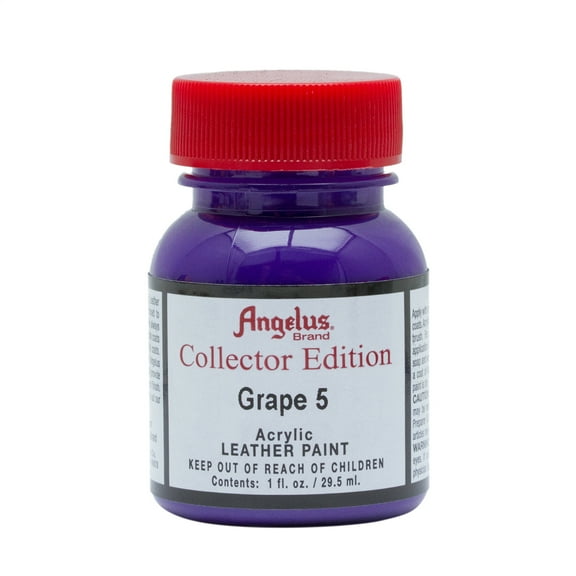 Angelus Collector Edition Acrylic Leather Paint, Grape 5