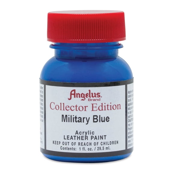 Angelus Collector Edition Acrylic Leather Paint, Military Blue