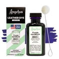 thumbnail image 1 of Angelus Purple Low VOC Leather Dye - Deep Penetrating Leather Stain for Smooth Leathers - 3 oz, 1 of 5
