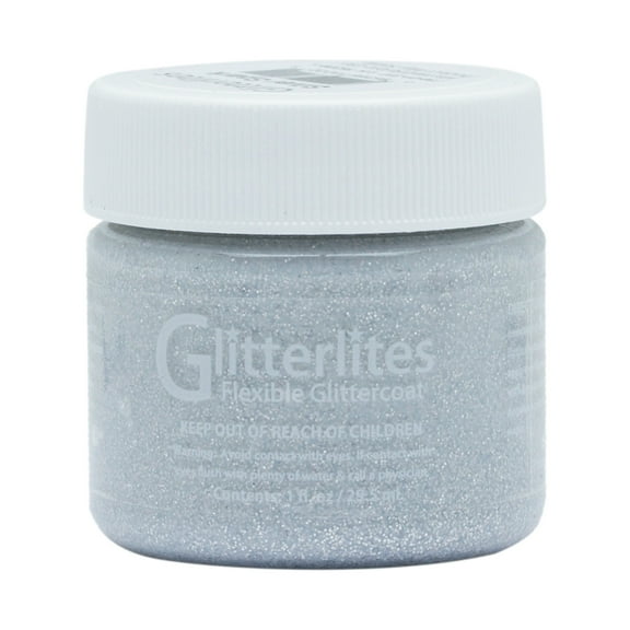 Angelus Flexible Glittercoat, Silver Spark
