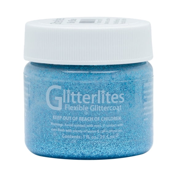 Angelus Flexible Glittercoat, Sky Blue