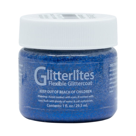 Angelus® Flexible Glittercoat, Starlite Blue