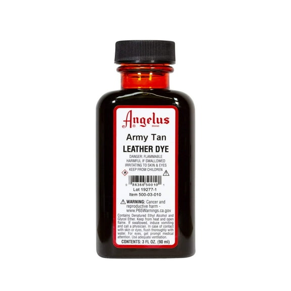 Angelus® Leather Dye, 3 oz. Army Tan