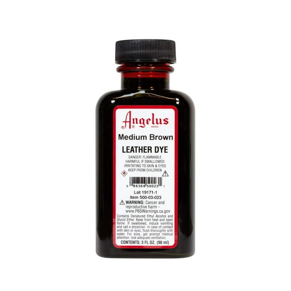 Angelus® Leather Dye, 3 oz. Medium Brown