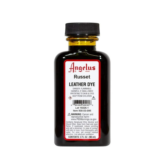 Angelus® Leather Dye, 3 oz. Russet