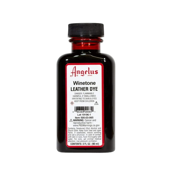 Angelus® Leather Dye, 3 oz. Winetone