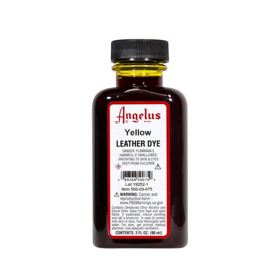 Angelus® Leather Dye, 3 oz. Yellow