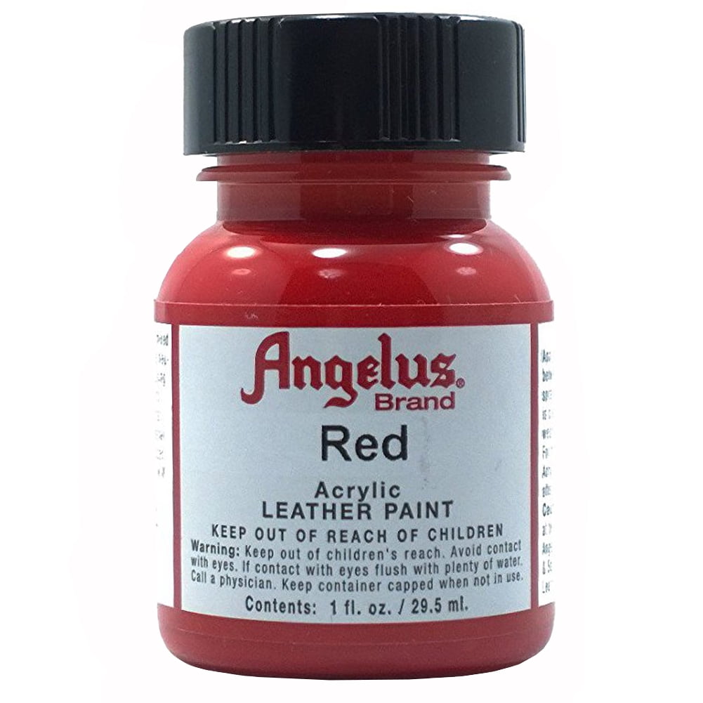Angelus Acrylic Paint 4 Oz. (Red)