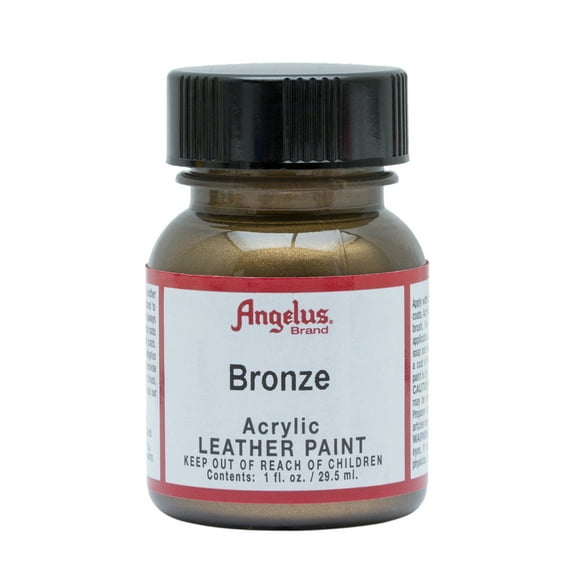Angelus Leather Paint, Bronze, 1 oz.