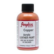 Angelus  Leather Paint, Copper, 4 oz.