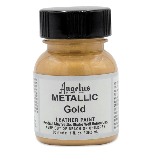 Angelus Leather Paint, Gold, 1 oz.