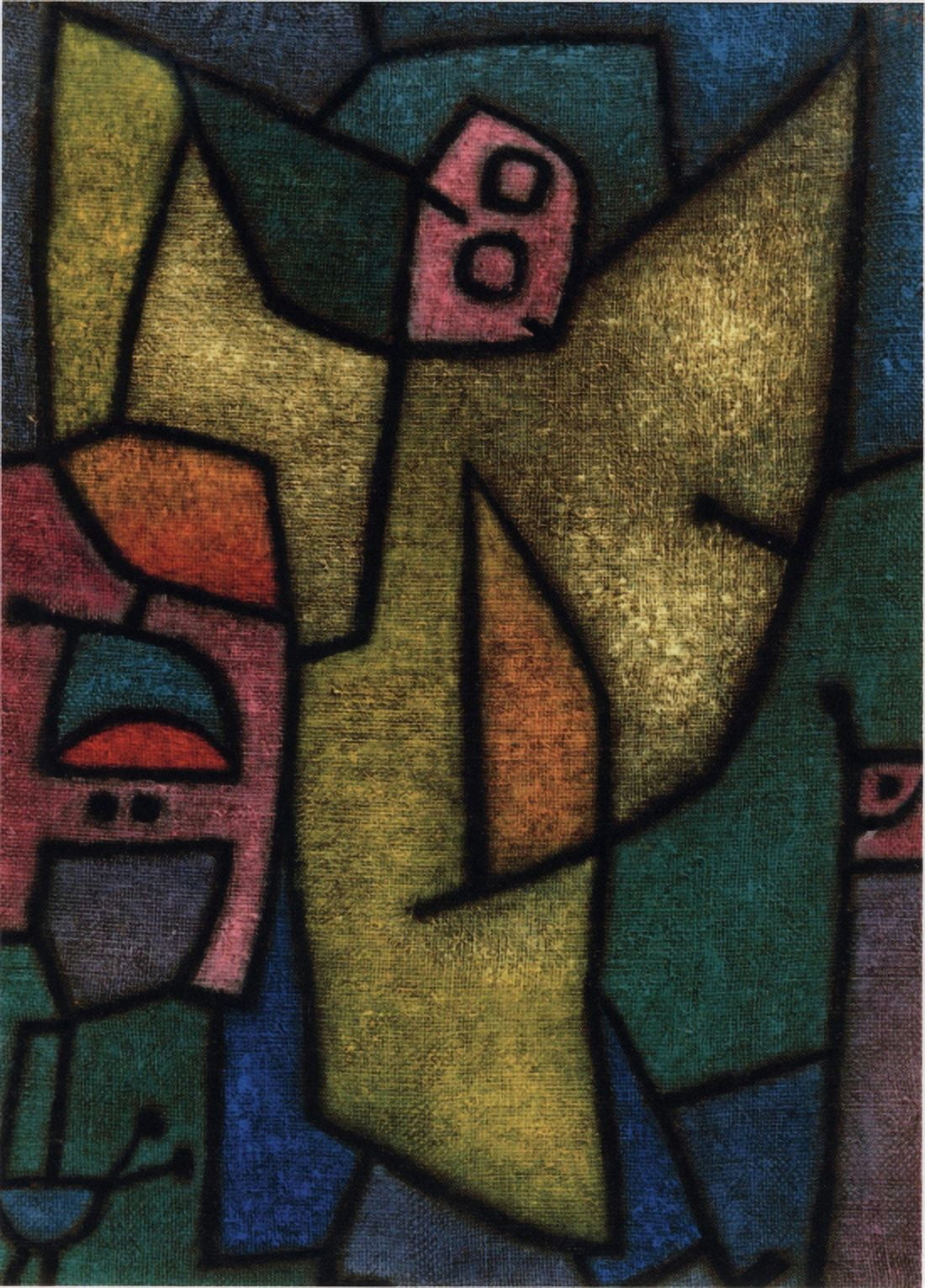 Angelus Militans Canvas Art - Paul Klee (24 x 36)