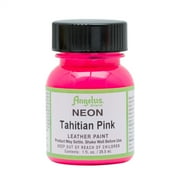 Angelus  Neon Leather Paint, 1 oz., Tahitian Pink