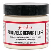 Angelus Leather Filler for Filling or Repairing Holes, Tears, Cracks, Scratches, for Leather Car Seats, Furniture, Shoes - Flexible | Made in USA - 2 fl oz