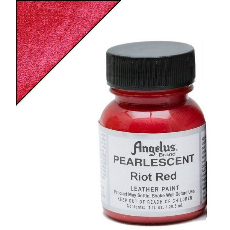 Angelus® Pearlescent Leather Paint, 1 oz., Riot Red