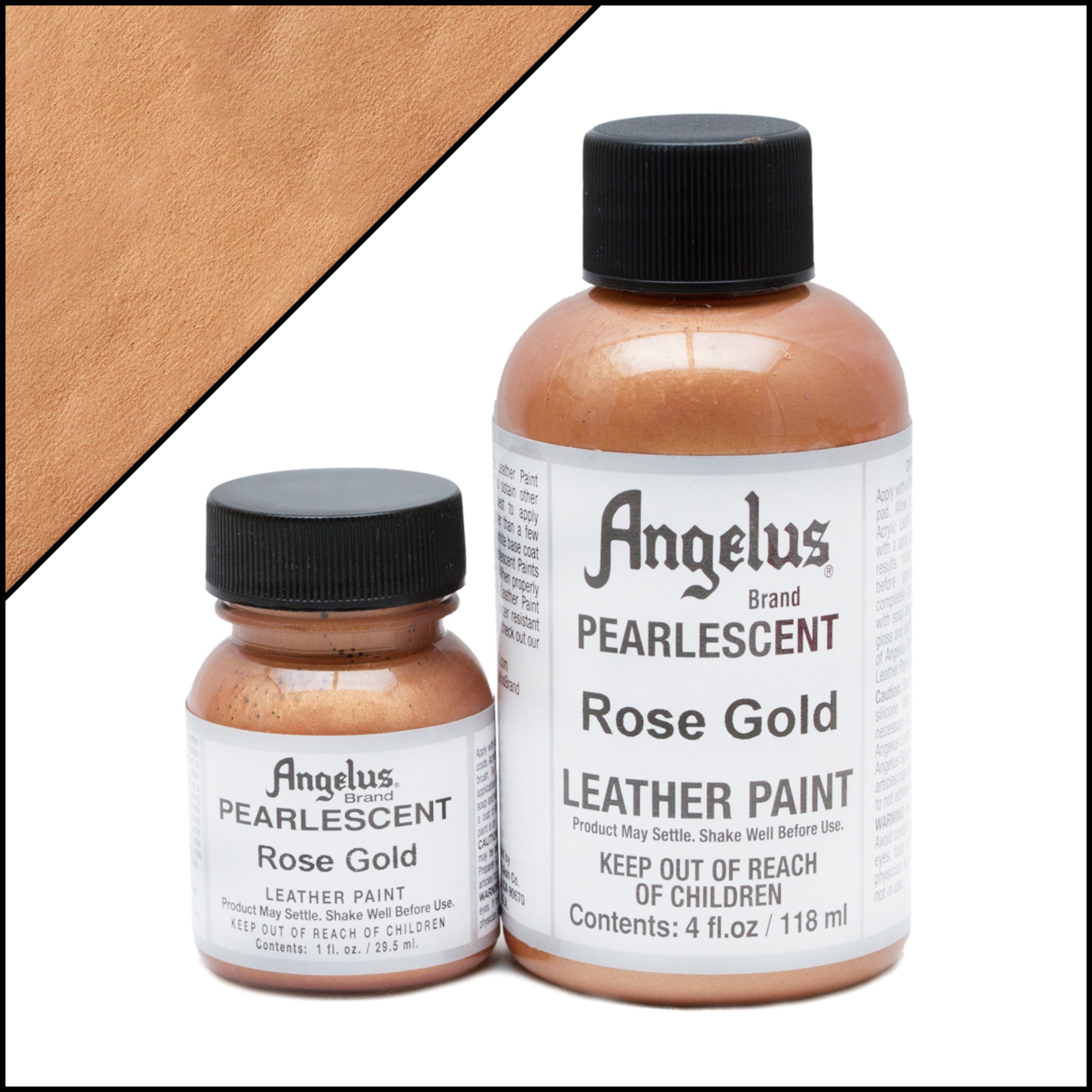 Angelus® Pearlescent Leather Paint, 1 oz., Rose Gold 