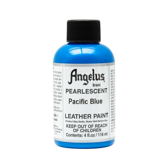 Angelus® Pearlescent Leather Paint, 4 oz. Pacific Blue