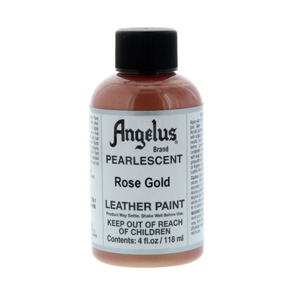 Angelus® Pearlescent Leather Paint, 4 oz. Rose Gold