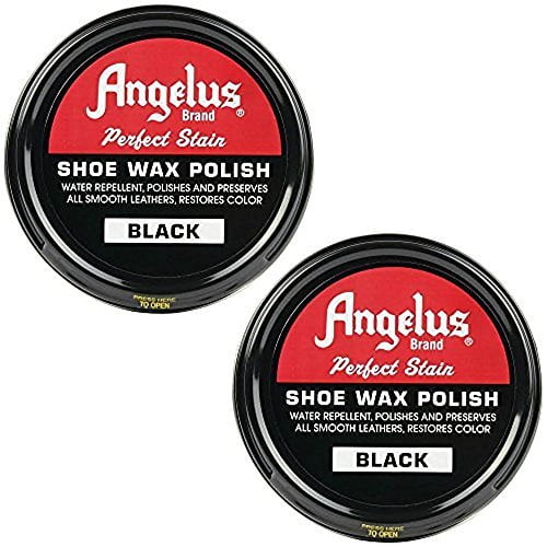 Angelus Red Shoe Wax Polish 3 oz.