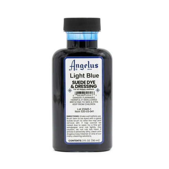 Angelus® Suede Dye, 3 oz. Light Blue