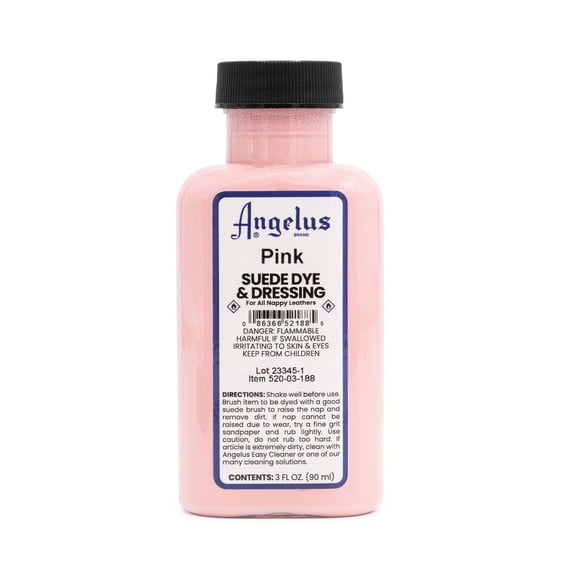 Angelus® Suede Dye, 3 oz.Pink