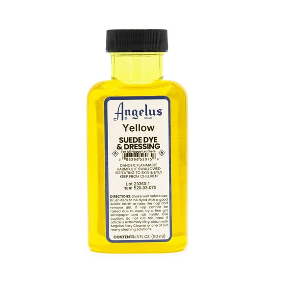 Angelus® Suede Dye, 3 oz. Yellow
