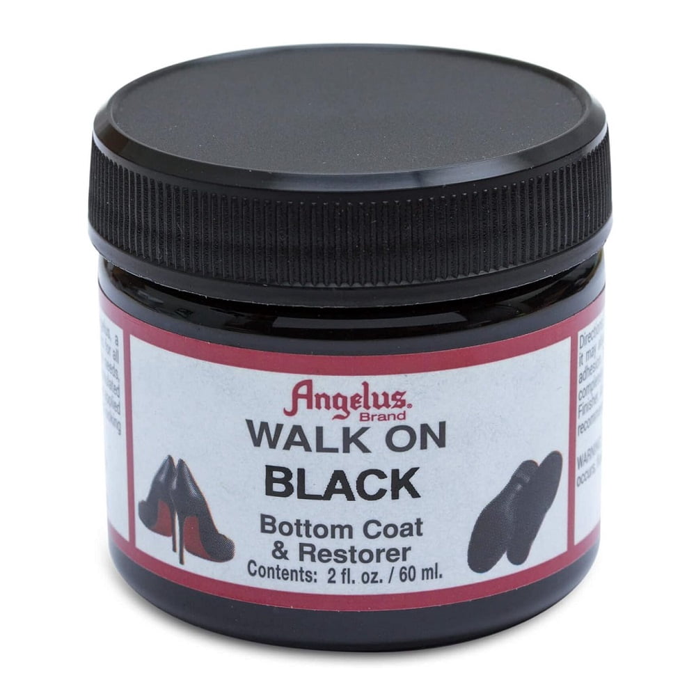 Bottom Coat Angelus Walk-On Black Bottom Coat Sole Refinisher 2oz - Walmart.com