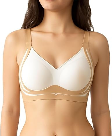 Angelwear Bra, Bras for Women No Underwire, Full Coverage
