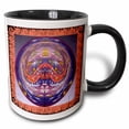 thumbnail image 1 of 3drose, Anger, 11oz Two-tone Black Mug, 1 of 6