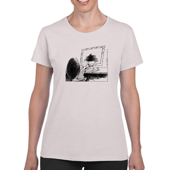 Anger Source Content T-Shirt Women -Wilfred Hildonen Designs, Female x-Large