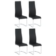 thumbnail image 1 of Montclair Upholstered Dining Side Chair Black (Set of 4), 1 of 11