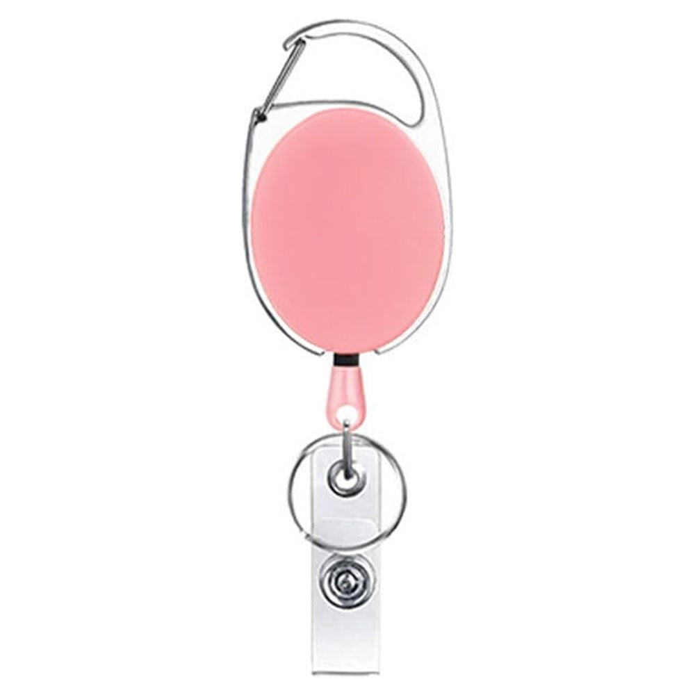 Angfeng 11 Color Belt Rope Office Lanyard Clip Keychain Name Tag Holder