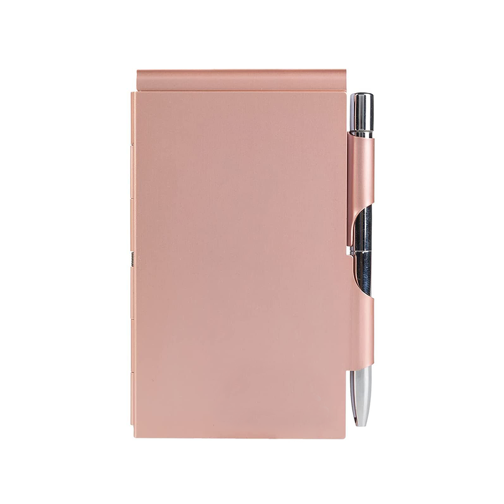 Angfeng Clamshell Notebook Metal Memo Pads Creative Notebooks Office